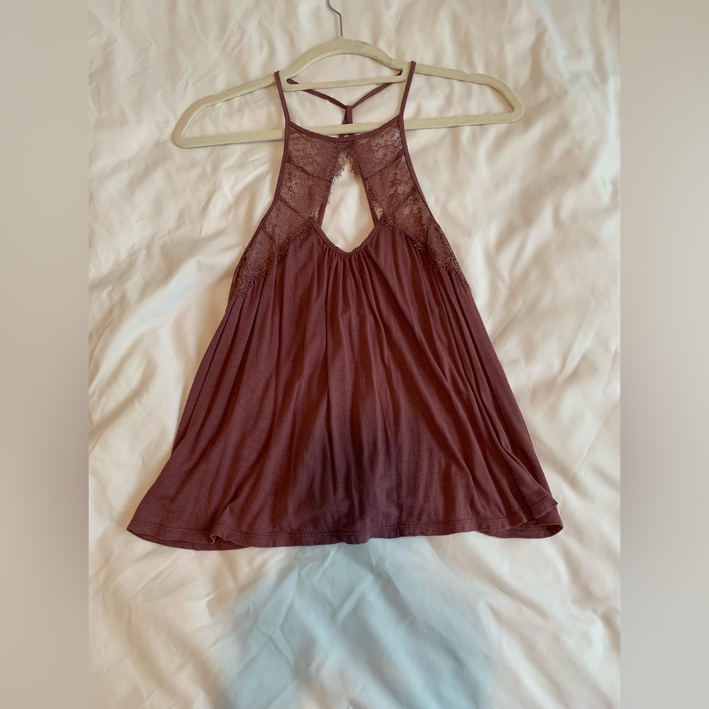 Purple lace urban outfitters tank